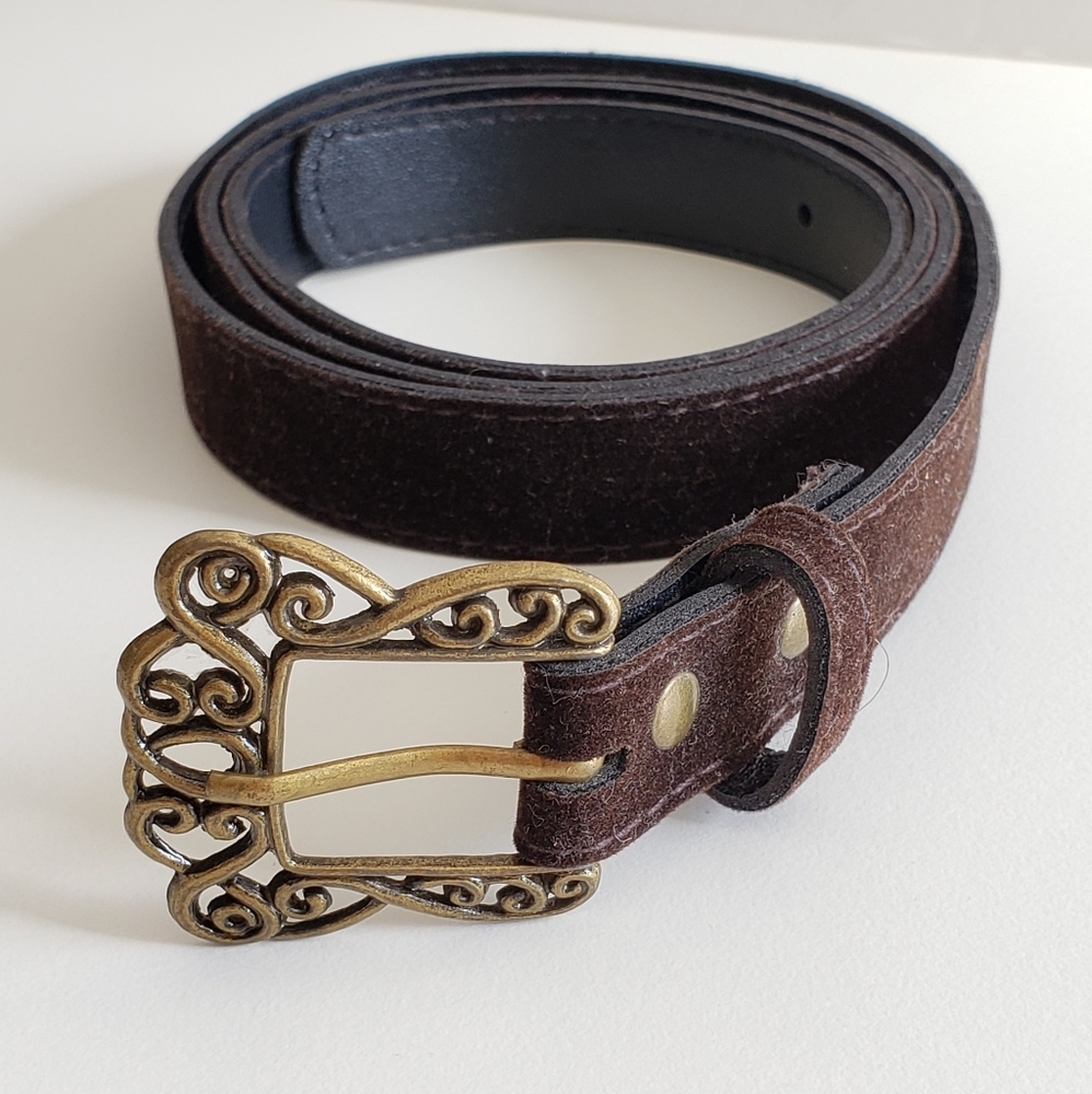 Boho felt belt